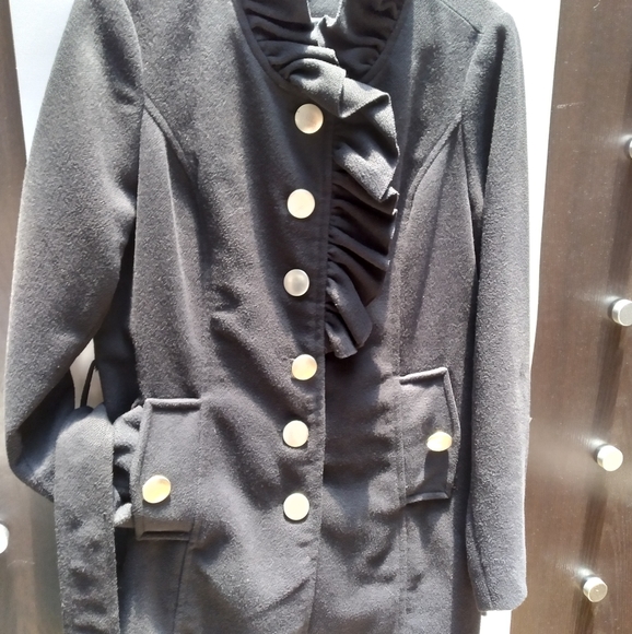 NEW-L-NWT | C.C. COUTURE | Wool Coat - Picture 7 of 14